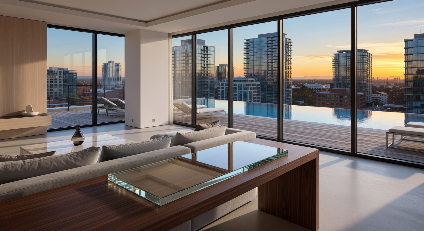Premium Rooftop Suite overlooking the city